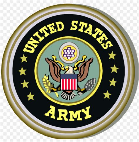 Download Hd Official Army Logo Png Download Us Army Seal Png