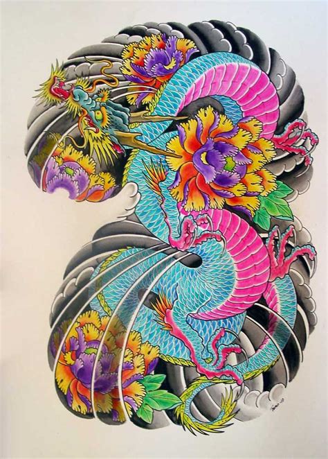 Dragon Tattoos Asian Style