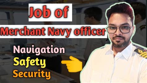 Duties Of Merchant Navy Officer Jobs On Ship Merchantnavy