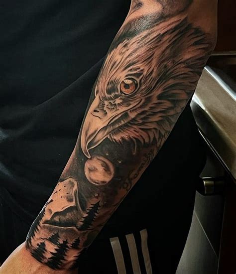 Eagle Forearm Tattoo