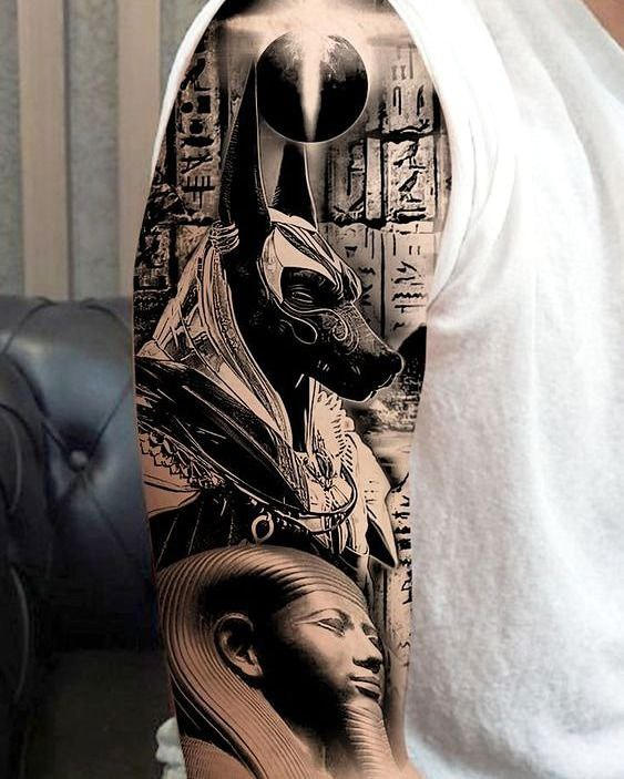 Egyptian Gods Tattoo Art