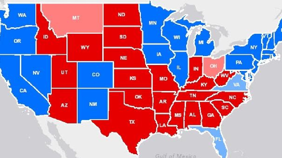 Electoral College Map 2008