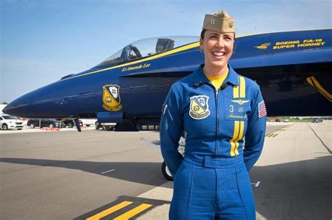 Elite Blue Angels Squadron Gets Its First Female Pilot Blue Angels