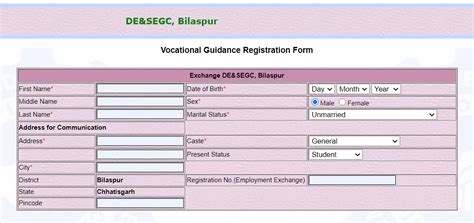 Employment Exchange Registration State Wise Direct Links Apply Online