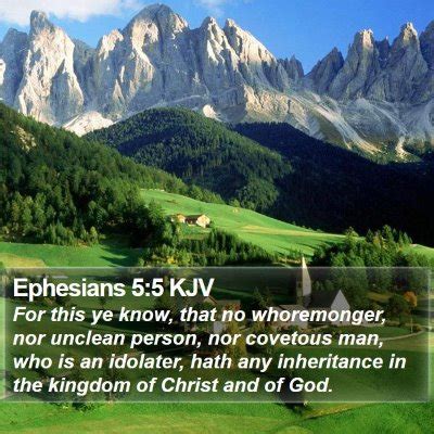 Ephesians Chapter 5 Kjv