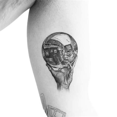 Escher Sphere Tattoo Meaning