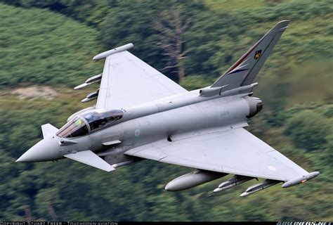 Eurofighter Ef 2000 Typhoon Fgr4 Uk Air Force Aviation Photo