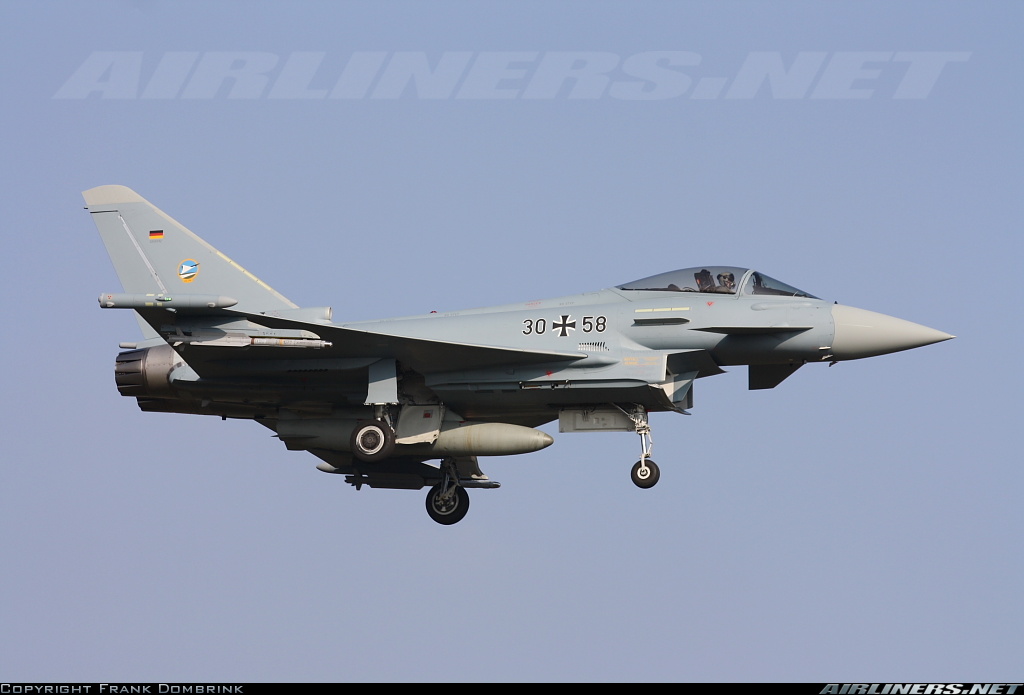 Eurofighter Ef 2000 Typhoon S Germany Air Force Aviation Photo