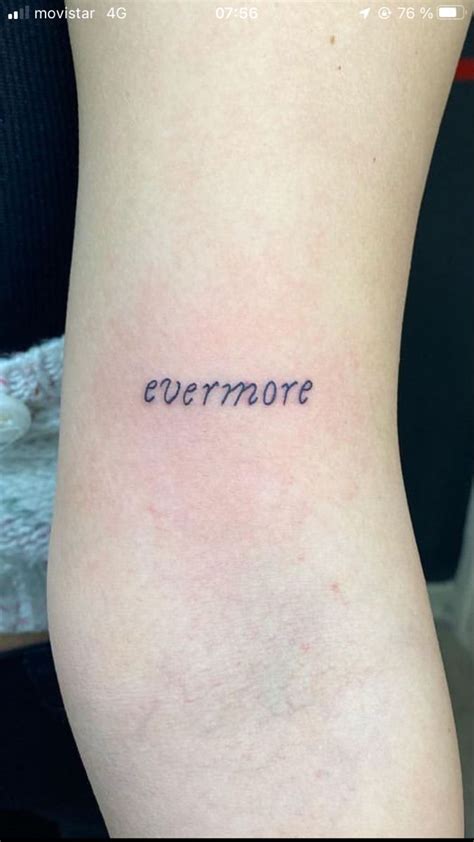 Evermore Tattoo Meaning