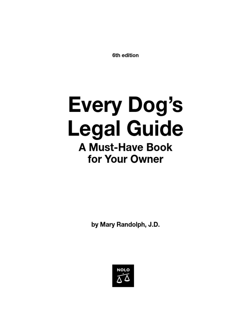 Every Dog Amp 39 S Legal Guide By Mary Randolph Overdrive Free Ebooks Audiobooks Amp Movies From Your