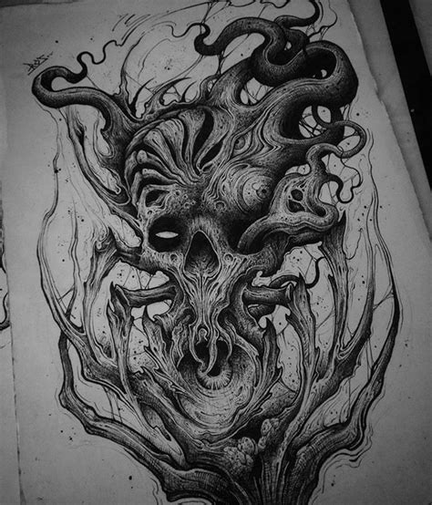 Evil Creature Tattoo Designs