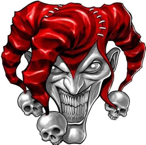 Evil Jester Tattoo Ideas