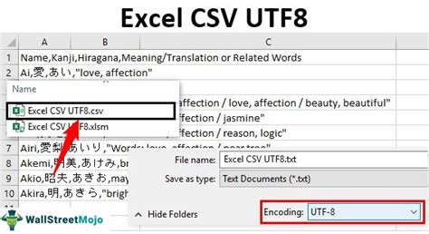 Excel Csv Utf 8