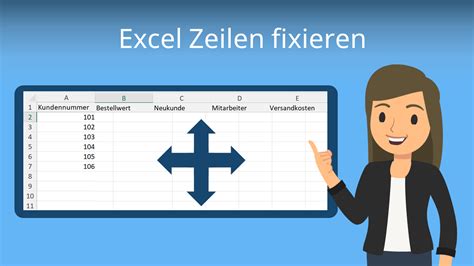 Excel Zeilen Fixieren Schnell Und Einfach Erkl Rt Mit Video