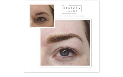 Eyebrow Tattoo Examples By Permanent Makup Specialist Rebecca Jayne