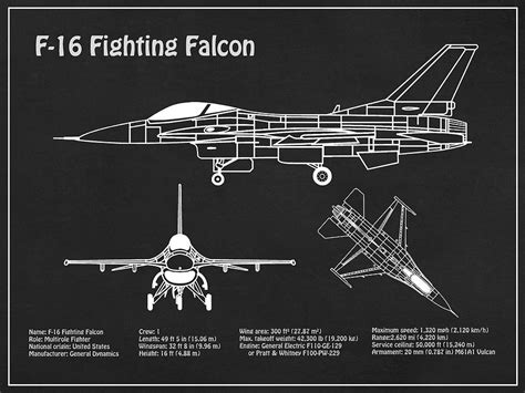 F16 Falcon Blueprints