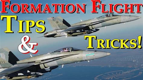 F18 Flying Tips