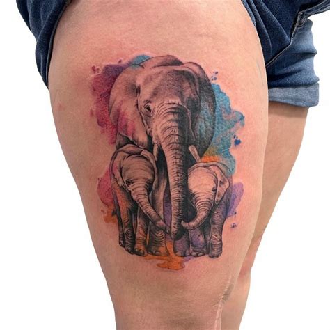 Feminine Elephant Tattoo Idea Elephant Tattoo Design Elephant Tattoo