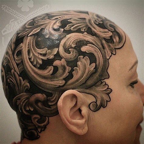 Filigree Tattoo Art Style