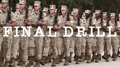 Final Drill Marine Corps Boot Camp Youtube