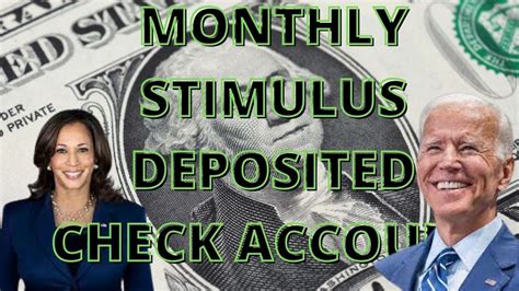 Finally Monthly Stimulus Arrived In Accounts Ssi Ssdi Va