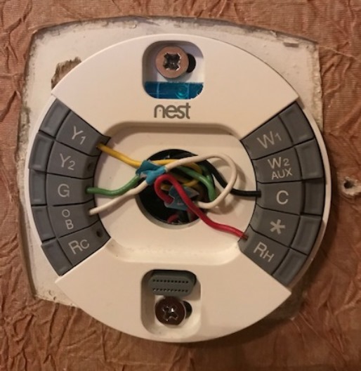 First Generation Nest Thermostat Wiring Diagram Nest Thermos