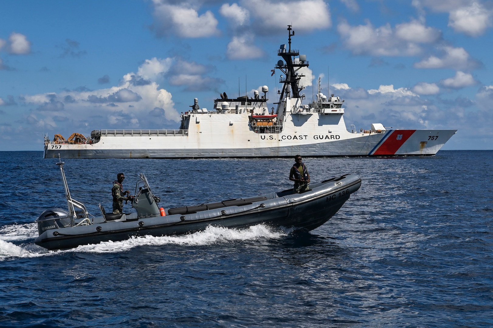 First U S Coast Guard Cutter Visits Maldives Since 2009 Commander U