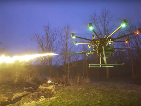 Flamethrower Drones Online