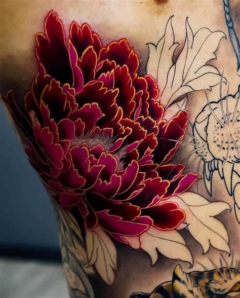 Floral Japanese Tattoo Art