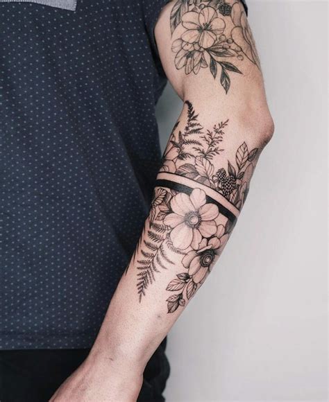 Floral Tattoos For Men