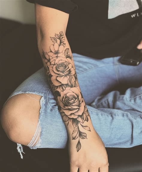 Flowers Tattoo For Inner Arm Tattoos Ideas For Girls Women Gallery