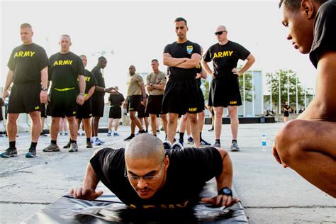 For Some Soldiers New Tougher Army Fitness Test A Jarring Wake Up