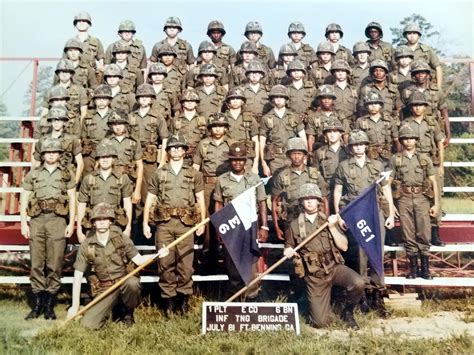 Fort Benning Ga 1981 Fort Benning E 6 1St Platoon The Military