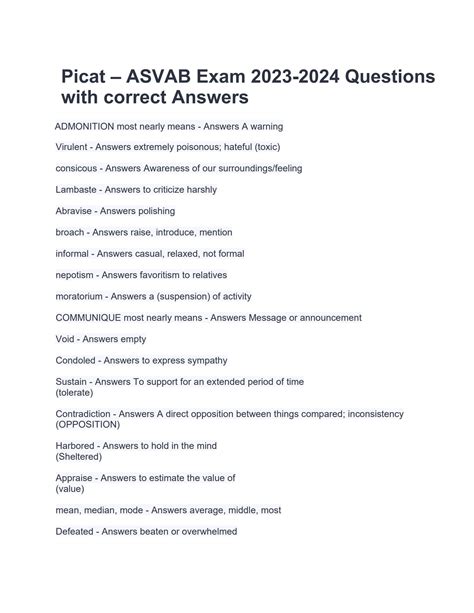 Free Asvab Electronics Exam Questions 2024