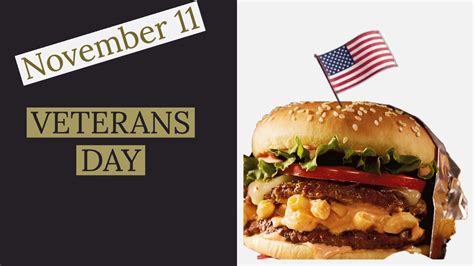 Free Food For Veterans Veterans Day 2020 Youtube