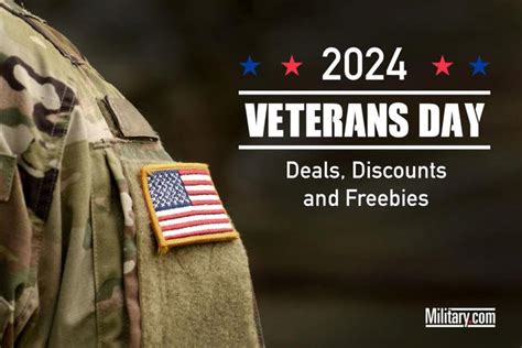 Free Veterans Day Discounts