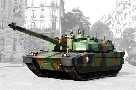 French Leclerc Battle Tank