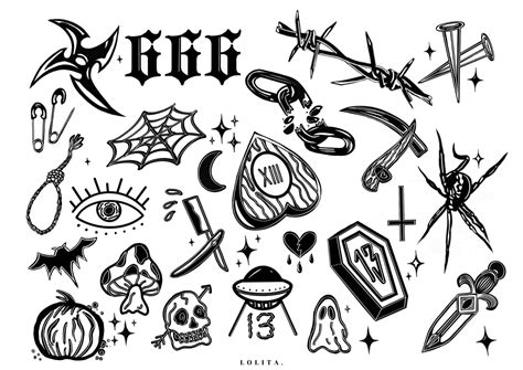 Friday 13Th Tattoo Flash Art 13 Tattoos Flash Tattoo