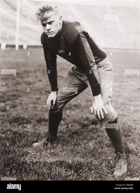 Future Us President Gerald Ford Played Football During His College