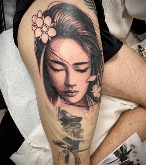 Geisha Japanese Tattoo