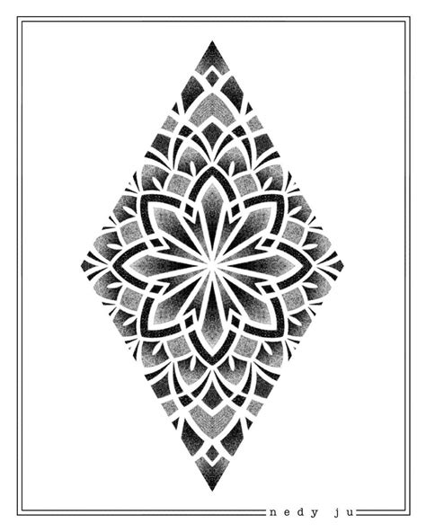 Geometric Tattoo Stencil Designs Design Talk