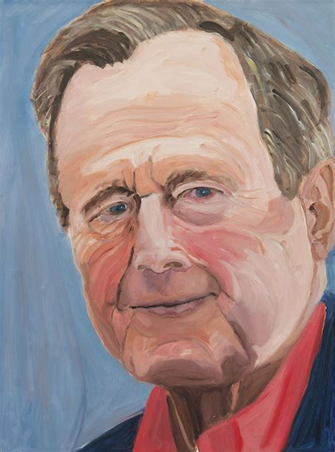 George W Bush Exhibits 30 Painted Portraits Of World Leaders