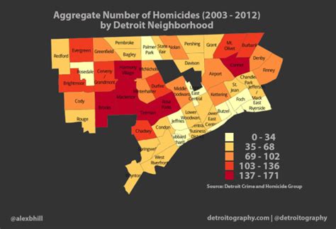 Gis Su Crime In Detroit