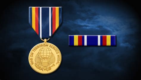 Global War On Terrorism Service Medal Display Recognition