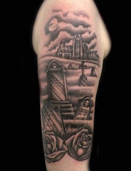 Graveyard Tattoos Designs Ideas And Meaning Tattoos For You