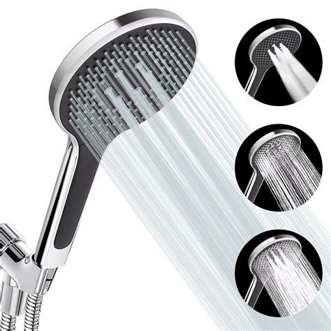 Hand Held Detachable Shower Head Handheld High Pressure 5 Spray