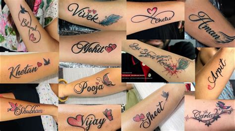 Hand Name Tattoo Designs