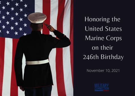 Happy Birthday Us Marine Corps 2021 Military Connection