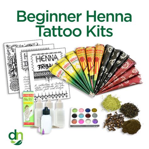 Henna Tattoo Kits Shop Henna Tattoo Design Stencil Kits