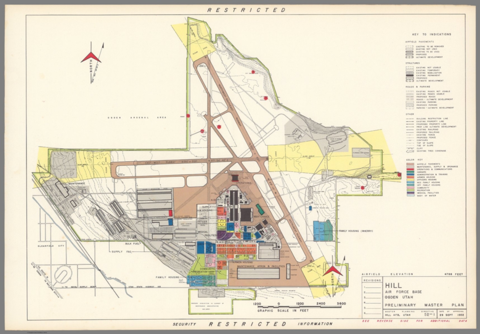 Hill Air Force Base Ogden Utah Preliminary Master Plan Master